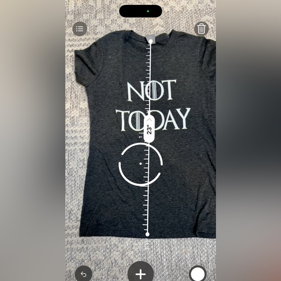 Black 'Not Today' Women's Tee - Picture 4 of 4